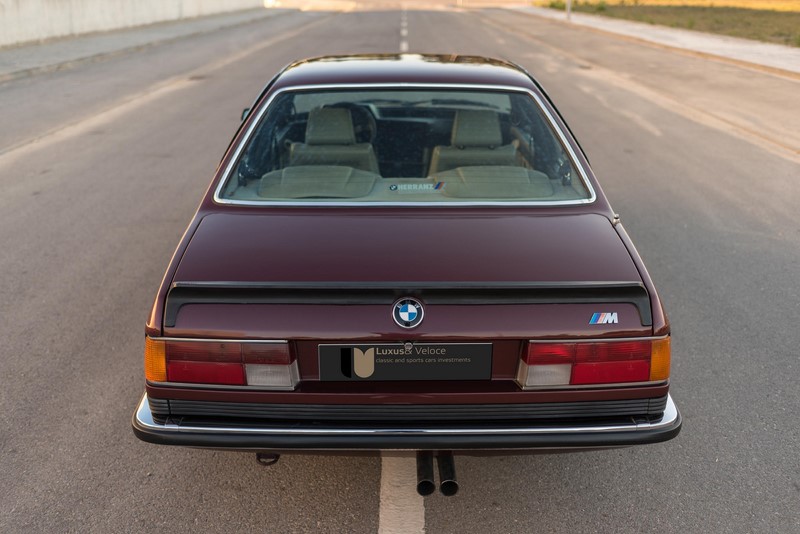 1985 BMW M635 CSi 286HP